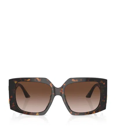 Jimmy Choo Woman Sunglasses Jc5006u In Brown