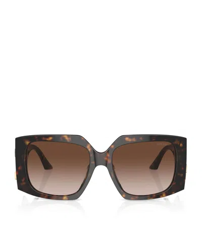 Jimmy Choo Woman Sunglasses Jc5006u In Brown