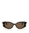 Jimmy Choo Woman Sunglasses Jc5015u In Brown
