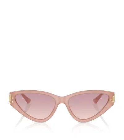Jimmy Choo Acetate Jc5019 Sunglasses In Pink
