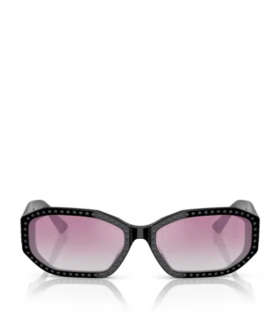 Jimmy Choo Acetate Jc5021bu Sunglasses In Pink