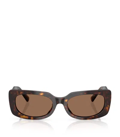 Jimmy Choo Acetate Jc5029u Sunglasses In Brown
