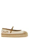 Jimmy Choo Canvas Sky Espadrilles Round Toe