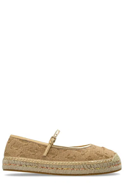 Jimmy Choo Raffia Espadrilles In Neutral