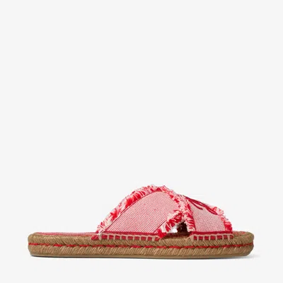 Jimmy Choo Aciel Sandal Flat In Pink