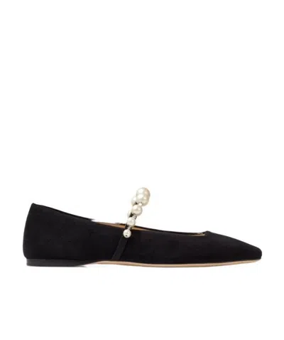 JIMMY CHOO JIMMY CHOO ADE MESH BALLERINA SHOES