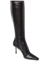 Jimmy Choo Tempe Knee-high Leather Boots In Black