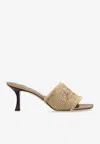 Jimmy Choo Alexia 70 Woven Lurex Mules