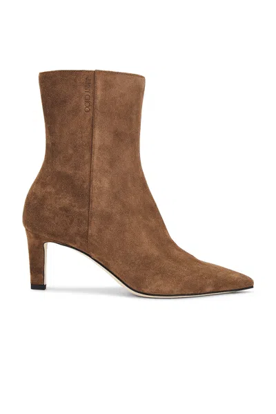 Jimmy Choo Alizze 65 Boot In Oak