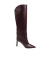 Jimmy Choo Alizze 85 Pointed-toe Boots In Black