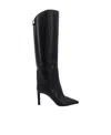 Jimmy Choo Alizze 85mm Leather Boots In Black