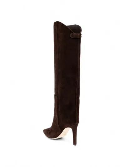 Jimmy Choo Alizze Knee Boot 85 In Brown