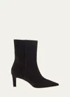 JIMMY CHOO ALIZZE SUEDE ANKLE BOOTIES