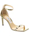 Jimmy Choo Alva Metallic Leather Sandals In Gold