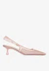Jimmy Choo Amel Heeled Sandals In Pink