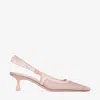 Jimmy Choo Amel Heeled Sandals In Macaron/crystal