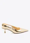 Jimmy Choo Amel 50 Pumps In Gold