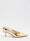 Jimmy Choo Amel 50 Pumps In Gold