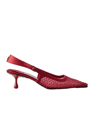 Jimmy Choo Amel 50 Pumps In Red