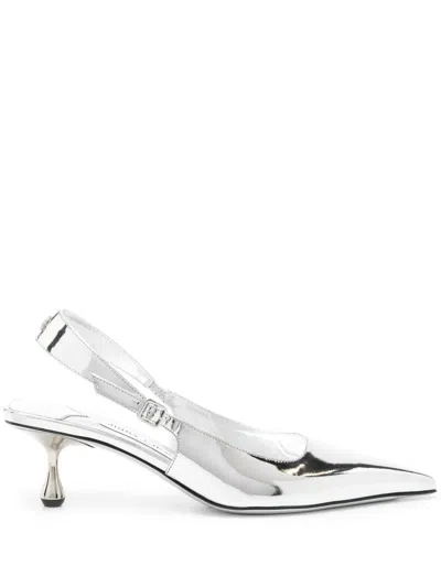 Jimmy Choo Amel High-heeled Sandals In Silver