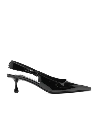 Jimmy Choo Amel 50mm Slingback Pumps In Black