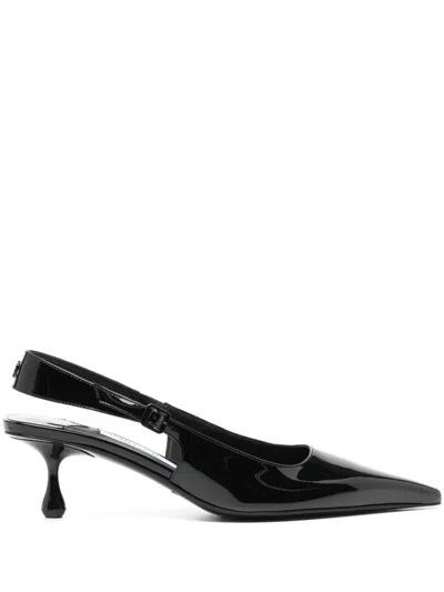 Jimmy Choo Nappa Leather Drop Heel Pumps In Black