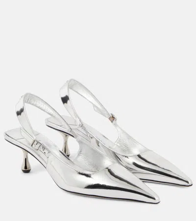 Jimmy Choo Amel High-heeled Sandals In Silver