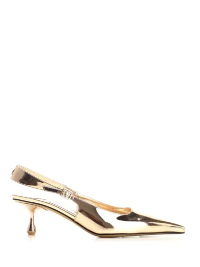 Jimmy Choo Amel Leather Slingback Pumps In Multi