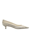 Jimmy Choo 40mm Amelia Snakeskin Pointed-toe Pumps In Animal Print