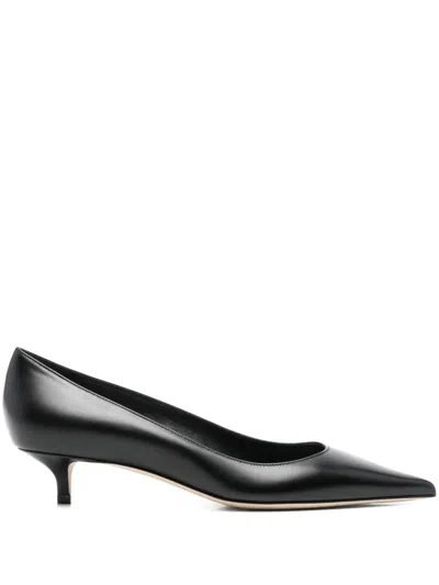 Jimmy Choo Amelia Leather Pumps In Black