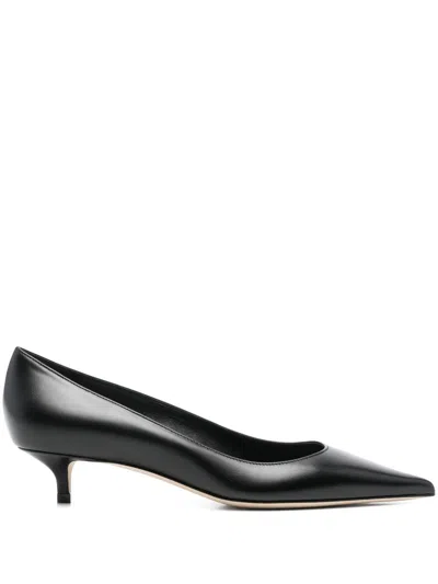 JIMMY CHOO JIMMY CHOO AMELIA LEATHER PUMPS