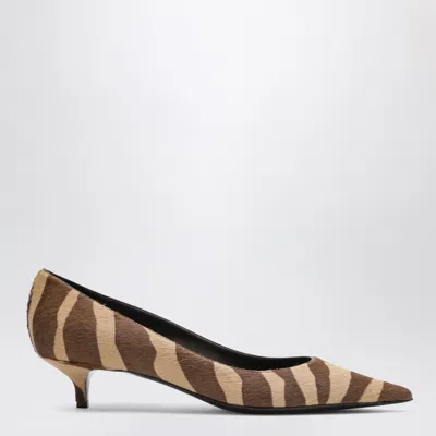Jimmy Choo Amelia Pumps In Zebra-print Pony Hair In Animal Print