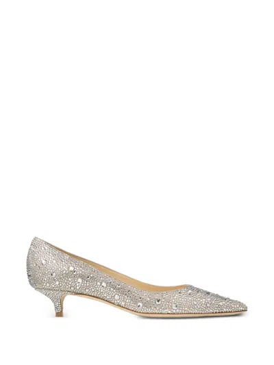 Jimmy Choo Amelia Pumps In Metallic