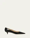 Jimmy Choo Scarpe Con Tacco Amelia In Pelle Nera Donna In Black