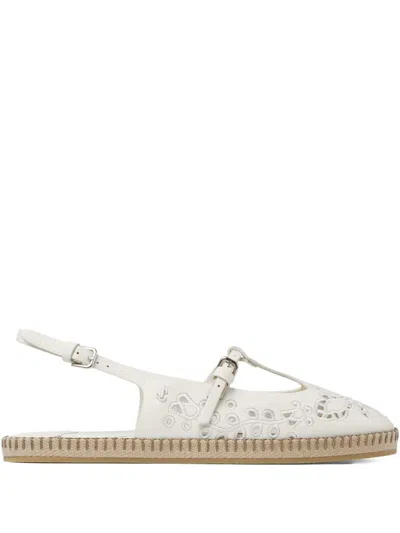 Jimmy Choo Aimee Leather Slingback Sandals