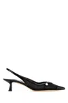 Jimmy Choo Amita 45 Amita45tnx Blackblack In Black