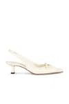Jimmy Choo Amita 45 Sandal In White