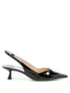 Jimmy Choo Amita Patent Leather Pumps In Black