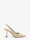 Jimmy Choo Women Amita 85 Patent Leather Decollete In Sand
