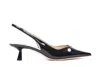 Jimmy Choo Amita Patent Leather Pumps In Black