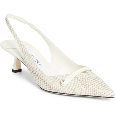 Jimmy Choo Amita Slingback Pump In Gray