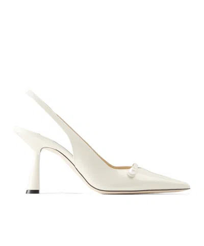 Jimmy Choo Amita Slingback Pumps In Brown