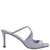 Jimmy Choo Anise 75 Glitter Mules