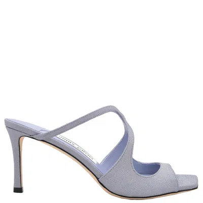Jimmy Choo Anise 75 Glitter Mules
