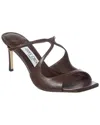 Jimmy Choo Anise 75 Leather Sandals