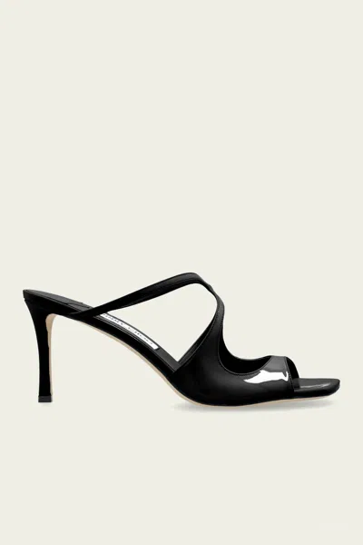 Jimmy Choo Anise 75 Mules In Black