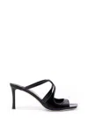 Jimmy Choo Anise 75mm Shiny Leather Sandals