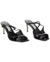 Jimmy Choo Anise 75 Patent Sandal (authentic Pre-loved) In Black