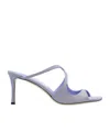 Jimmy Choo Woman Sandals Lilac Size 7 Textile Fibers In Blue