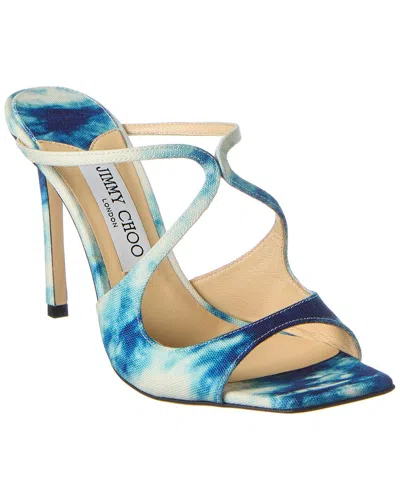 JIMMY CHOO ANISE 95 DENIM SANDAL